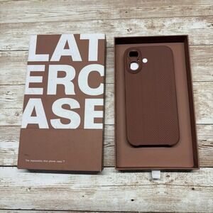 Latercase Coffee Phone Case for iPhone 16 Impossibly Thin  New Open Box